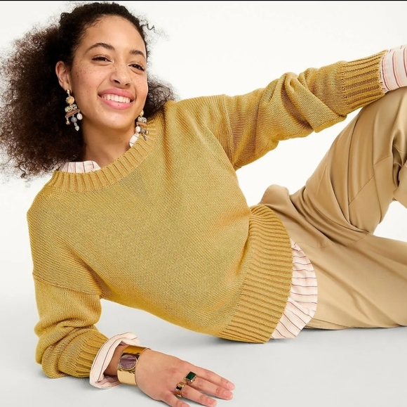 J. Crew Cream Sweater - Picture 13 of 14